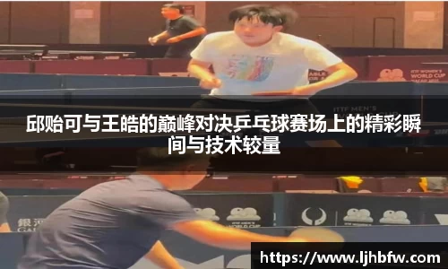 邱贻可与王皓的巅峰对决乒乓球赛场上的精彩瞬间与技术较量