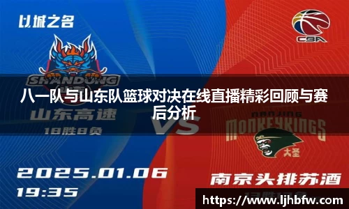 八一队与山东队篮球对决在线直播精彩回顾与赛后分析